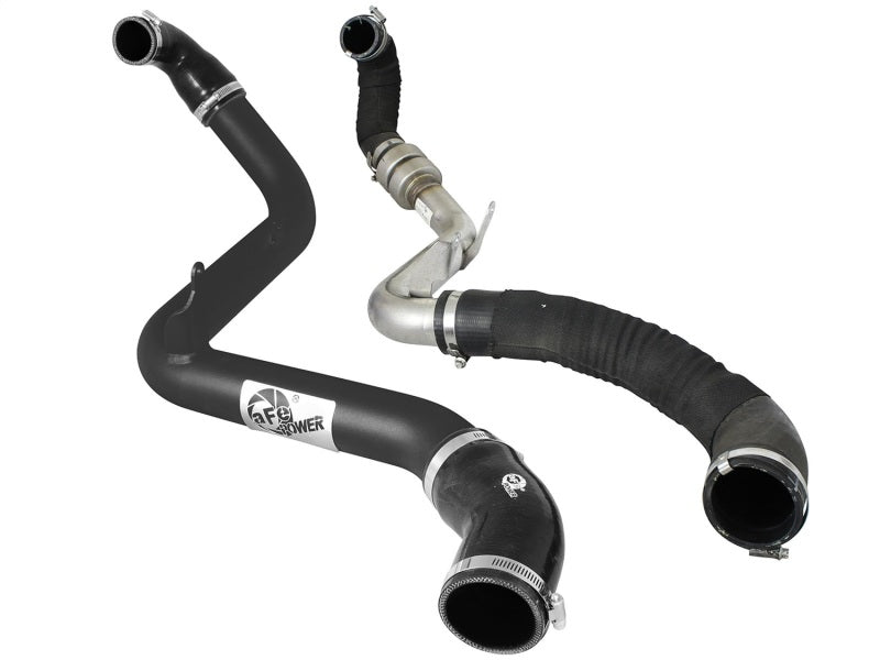 aFe Bladerunner 2.5in Intercooler Hot Side Tubes, 13-14 Ford Focus ST 2.0L (t) *Preto*