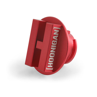 Mishimoto LS Engine Hoonigan Tapón de Llenado de Aceite - Rojo