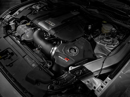 aFe POWER Momentum GT Pro Dry S Sistema de admissão de ar frio 18-19 Ford Mustang GT V8-5.0L
