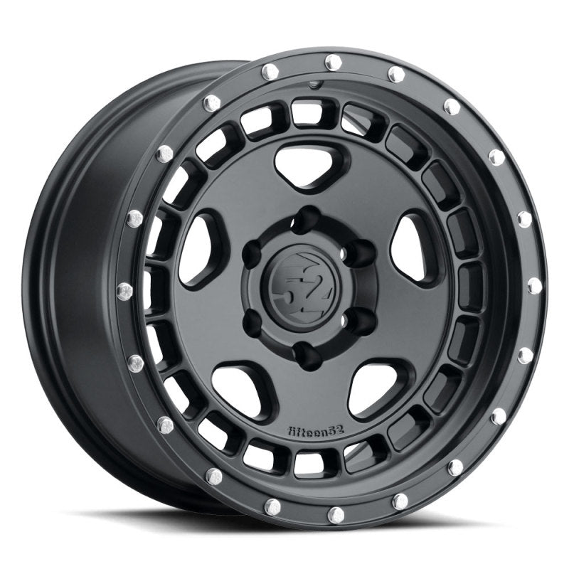 quinze52 Turbomac HD 17x8.5 6x139.7 0mm ET 106.2mm Furo central Asfalto Roda preta