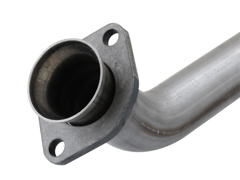 aFe Power Twisted Steel Y-Pipe Acero inoxidable 2.5in 12-14 Jeep Wrangler V6 3.6L
