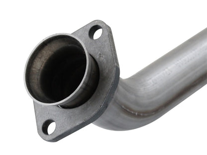 aFe Power Twisted Steel Y-Pipe Acero inoxidable 2.5in 12-14 Jeep Wrangler V6 3.6L