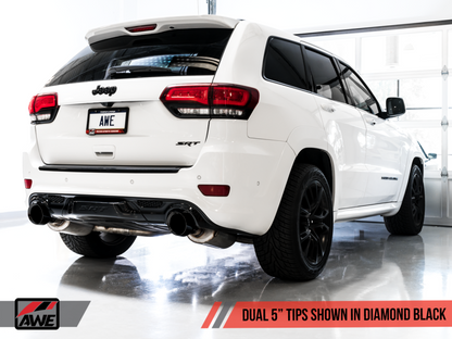 Escape AWE Tuning 2020 Jeep Grand Cherokee SRT Touring Edition - Diamond Black Tips