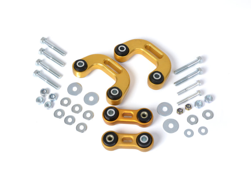 Whiteline 93-00 &amp; 03-07 Subaru Impreza Non-Turbo Front &amp; Rear Sway bar link conv kit - aleación extra h/d