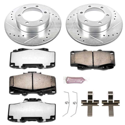 Power Stop 95-02 Toyota 4Runner Front Z36 Kit de freno de camión y remolque