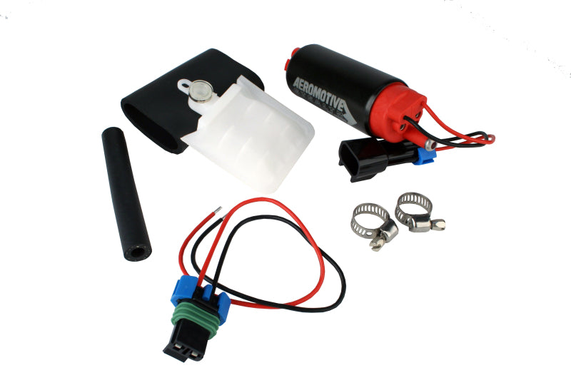 Bomba de combustível Aeromotive 340 Series Stealth no tanque E85 - entrada compensada