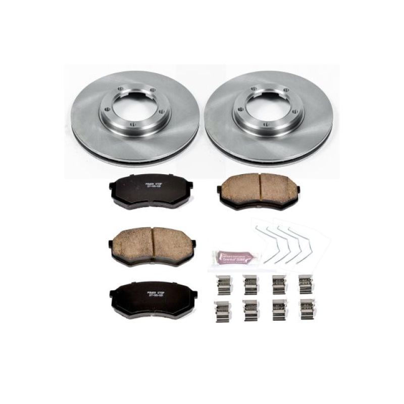 Power Stop 95-04 Toyota Tacoma Juego de frenos delanteros especiales para automóviles