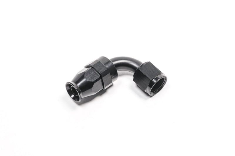 Radium Engineering -8AN 90 Graus PTFE Extremidade da Mangueira - Preto