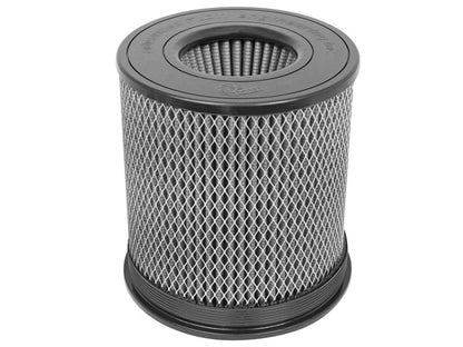 aFe MagnumFLOW Filtro de ar Pro DRY S Flange de 6 pol x 8 1/8 pol Base/Top (INV) x 9 pol A