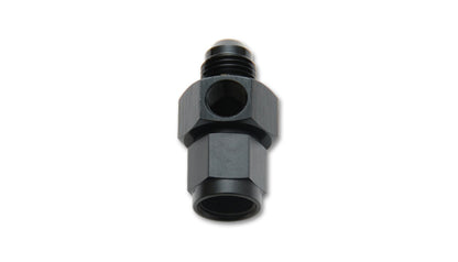 Adaptador de União Vibrante -4AN Macho para -4AN Fêmea com Porta NPT de 1/8 pol.