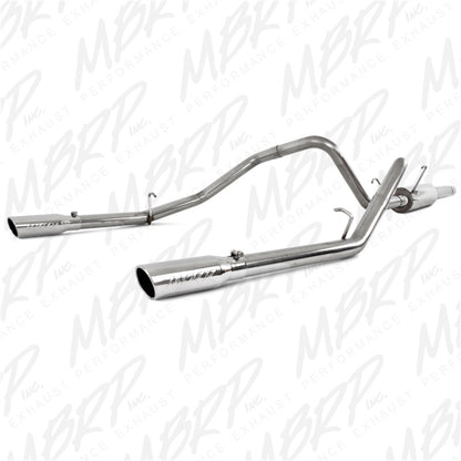 MBRP 2003 Dodge Ram Hemi 1500 5.7L SC/CC-SB Cat Back Doble parte trasera