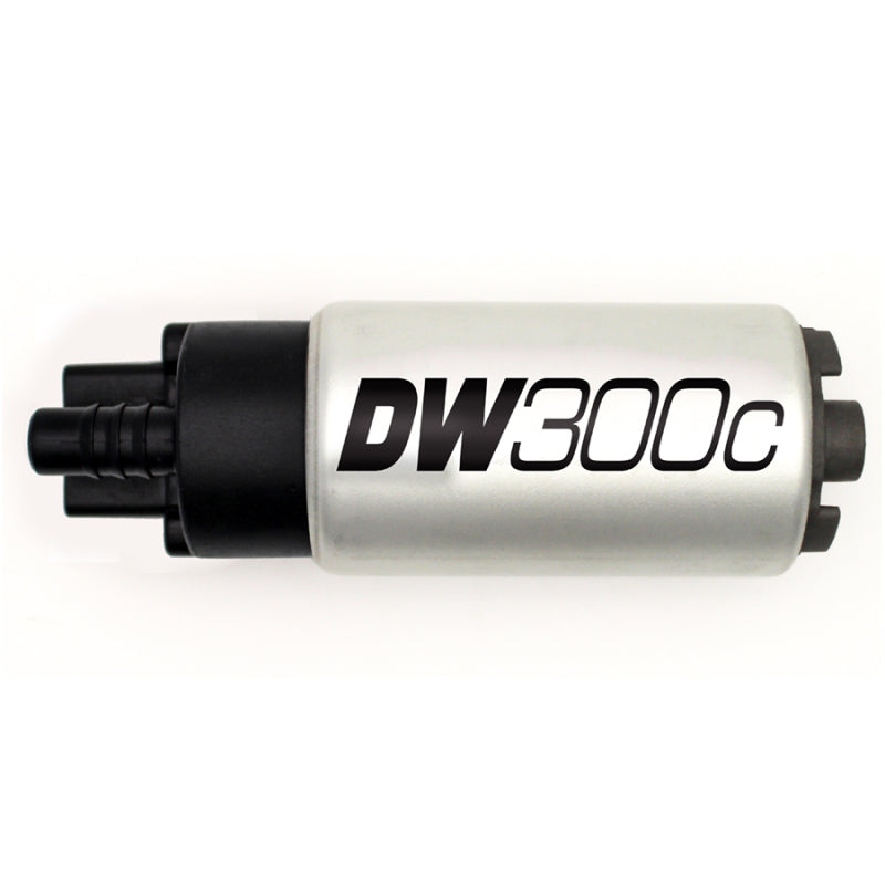 Bomba de combustível compacta DeatschWerks 340lph DW300C com kit de configuração Ford Lightning 99-04 (sem clipes de montagem)