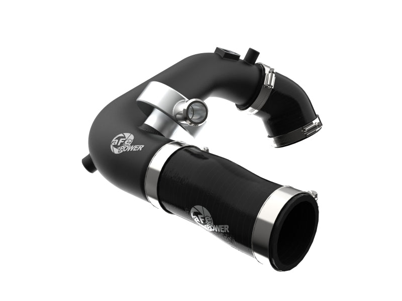 aFe BladeRunner 2 1/2 pol Intercooler Hot Side Charge Pipe 18-21 Jeep Wrangler JL L4-2.0L (t) - Preto