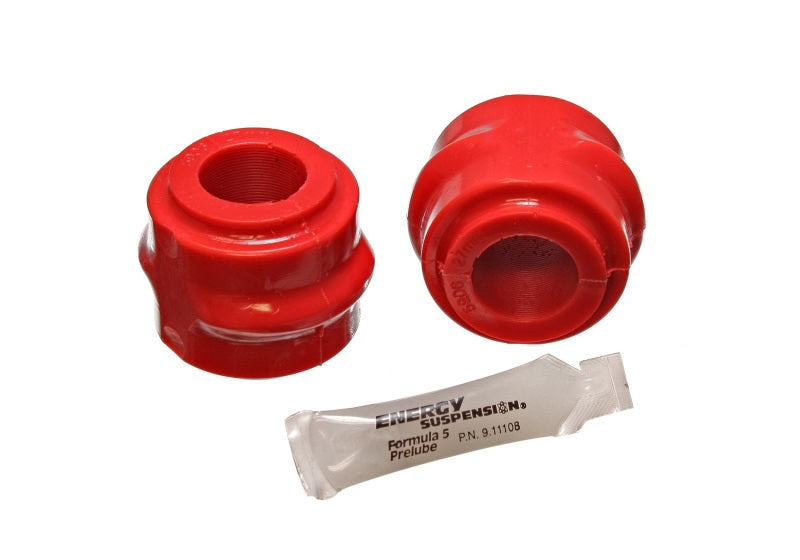 Energy Suspension 05-10 Chrysler 300C RWD/07-10 Charger RWD Red 27mm Conjunto de buchas da barra estabilizadora dianteira