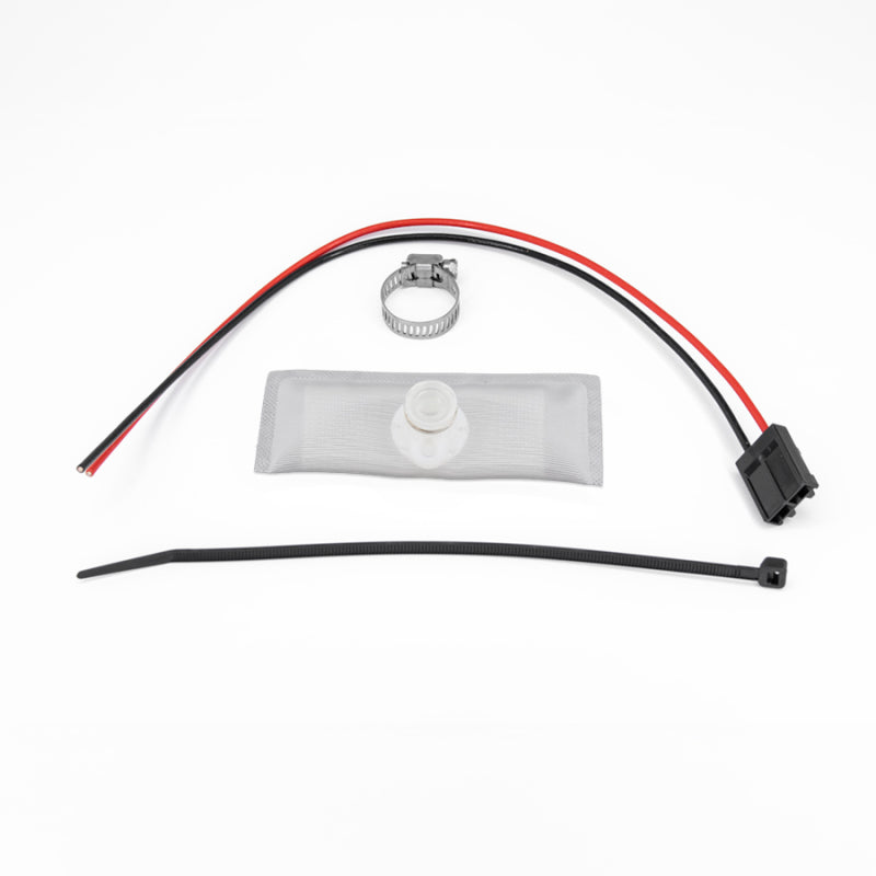 Bomba de combustível compacta DeatschWerks 88-91 BMW 325i DW300C 340 LPH com kit de instalação (sem clipes de montagem)