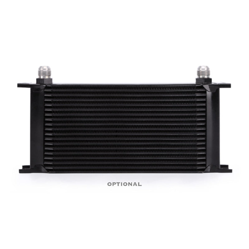 Enfriador de aceite negro Mishimoto 08+ Mitsubishi Evolution X