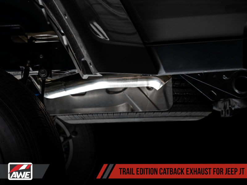 AWE Tuning 20-21 Jeep Gladiator JT 3.6L Trail Edition Cat-Back Exhaust