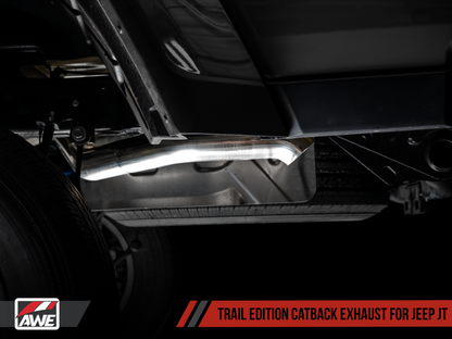 AWE Tuning 20-21 Jeep Gladiator JT 3.6L Trail Edition Escape Cat-Back
