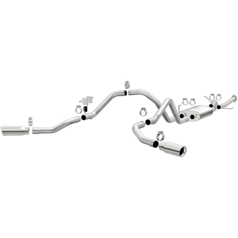 MagnaFlow Cat-Back 10-15 Toyota Tundra SC LB / CC SB 4.6L/5.7L V8 SS 2.5 Doble parte trasera con boquilla de 4 pulgadas