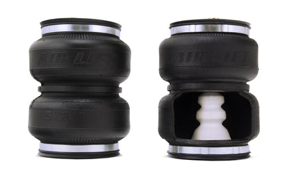 Air Lift Loadlifter 5000 Ultimate Air Spring Kit con parachoques de rebote interno 17 Ford Super Duty Pickup
