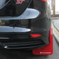Rally Armor 12-19 Ford Focus ST / 16-19 RS Red Mud Flap w/White Logo