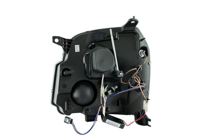 ANZO 2007-2014 Gmc Yukon Projetor Faróis com Halo Preto (CCFL)