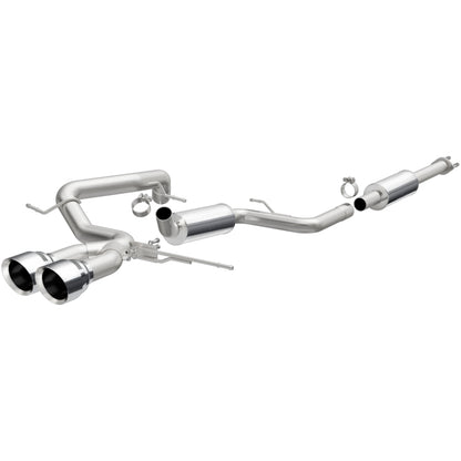 MagnaFlow 13 Ford Focus 2.0L Turbocargado ST Salida trasera doble central Acero inoxidable Cat Back Perf Escape