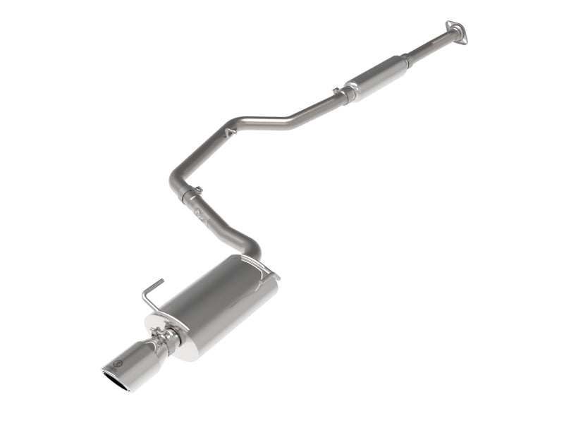 aFe POWER Takeda 12-16 Subaru Impreza 2.0L 2.5in 304SS CB Escape com pontas polidas