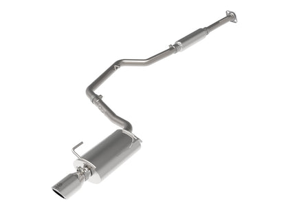 aFe POWER Takeda 12-16 Subaru Impreza 2.0L 2.5in 304SS CB Escape com pontas polidas