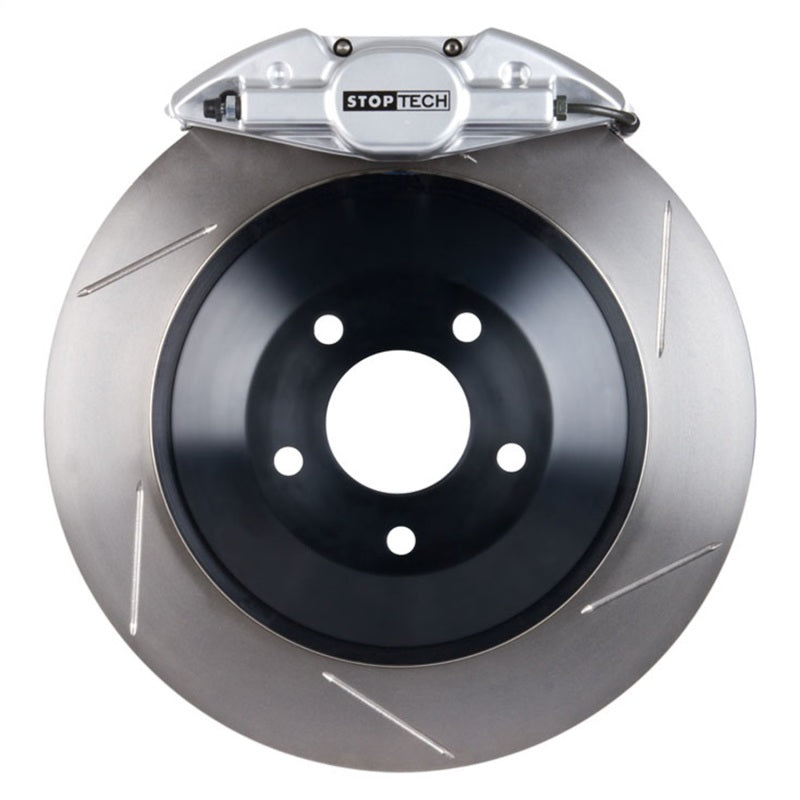 StopTech BBK 01-05 BMW 325i Rear Silver ST-22 Calipers Slotted 328x28mm Rotors/Pads/SS Lines