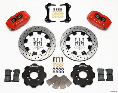 Wilwood Dynapro Radial Front Kit 12,19 pol. Perfurado Vermelho Mini Cooper