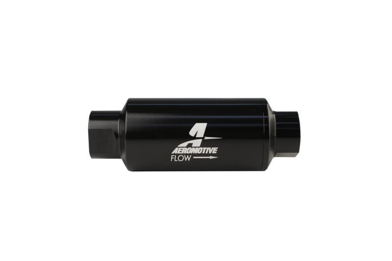 Filtro em linha aeromotivo - AN-10 - preto - 10 mícrons
