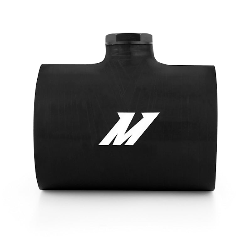 Mishimoto Acoplador de silicona negra de 3,0 pulg. con tapón NPT de 1/8 pulg.
