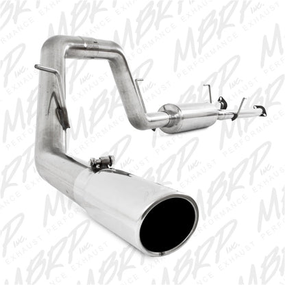 MBRP 2009-2010 Toyota Tundra 5.7L EC-Std. &amp; SB/CC-SB Dorso de gato de un solo lado