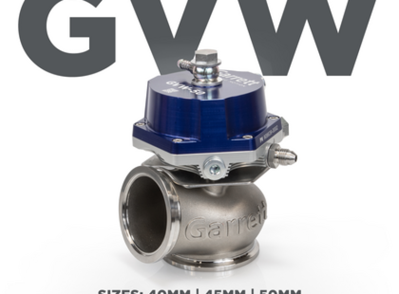 Kit Wastegate Garrett GVW-50 50mm - Azul