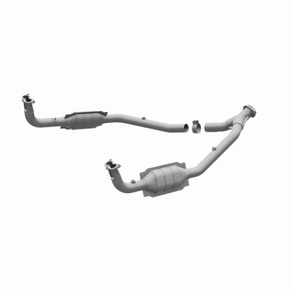 MagnaFlow DF Cat. Conv 97 Land Rover Defender 90 4.0L Y-Pipe Assy / 96-99 Discovery 4.0L Y-Pipe Assy