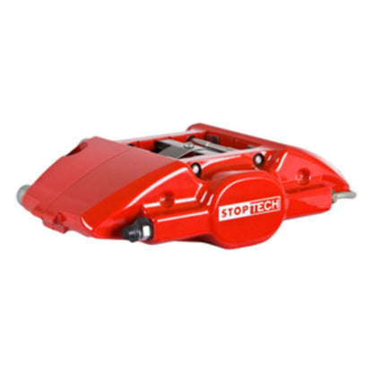 StopTech 90-96 300zx Rear BBK w/ Red ST-22 Calipers Slotted 328x28 Rotors Pads and SS Lines