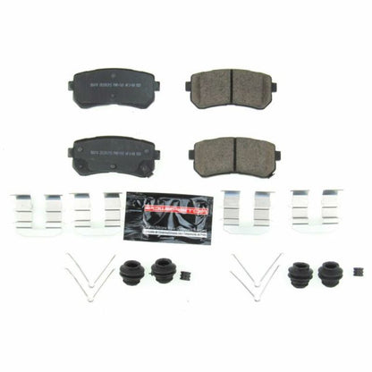 Power Stop 18-19 Hyundai Kona traseiro Z23 Evolution pastilhas de freio esportivas com hardware