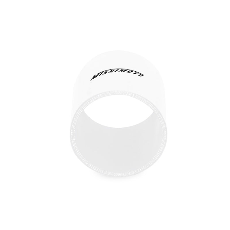 Mishimoto 3.0in. Acoplador Recto Blanco