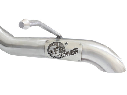 aFe MACHForce XP 2.5in SS-409 Cat-Back Exhaust 07-16 Jeep Wrangler (JK) V6-3.6L/3.8L (2-4 Portas)