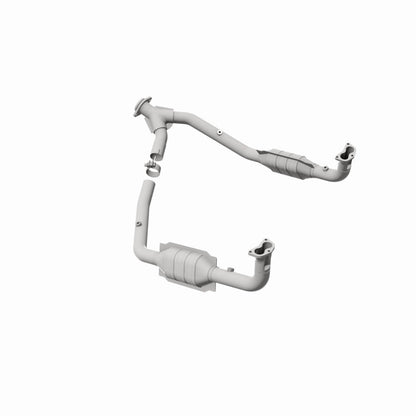 MagnaFlow DF Cat. Conv 97 Land Rover Defender 90 4.0L Y-Pipe Assy / 96-99 Discovery 4.0L Y-Pipe Assy