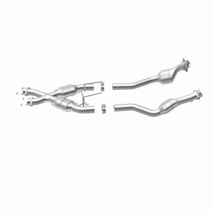 MagnaFlow Direct Fit Catalytic Converter Mustang X-Pipe 86-93 50-Sta