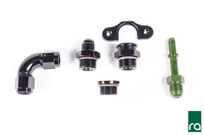 Radium Engineering 99-05 Mazda Miata/MX-5 Kit de tubería de riel de combustible