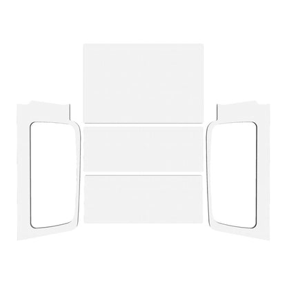 DEI 04-06 Jeep Wrangler LJ Unlimited Headliner Complete Kit - White