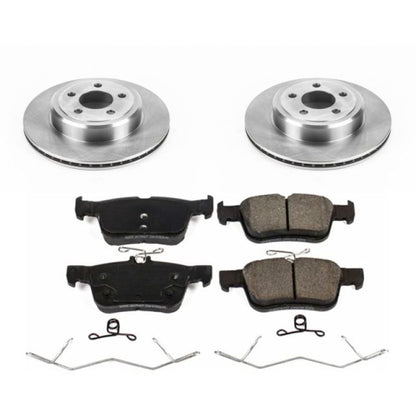 Power Stop 17-19 Ford Escape Juego de frenos especiales para automóviles traseros