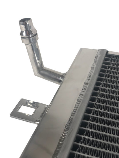 CSF BMW B58/B48 Intercambiador de calor de triple paso de montaje frontal con protección contra rocas