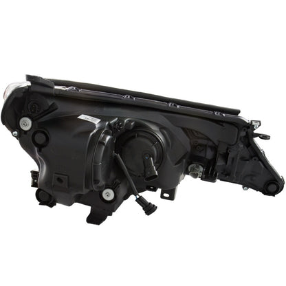 ANZO 2013-2015 Toyota Rav4 Projetor Faróis c/ Plank Style Design Preto