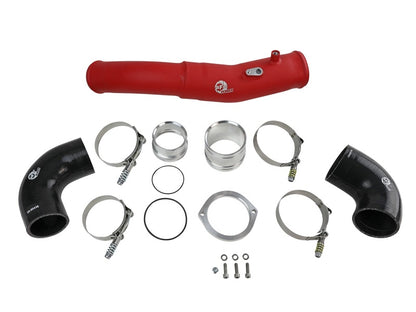 aFe 2020 Toyota Supra 3.0L 3in Tubo de intercooler rojo - Caliente