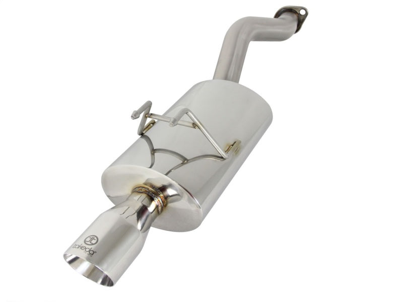 Escape traseiro aFe Takeda 304SS com ponta polida 12-15 Honda Civic L4 1.8L