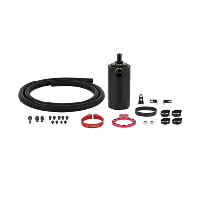Mishimoto Recipiente de captura de aceite con deflector universal - Rojo